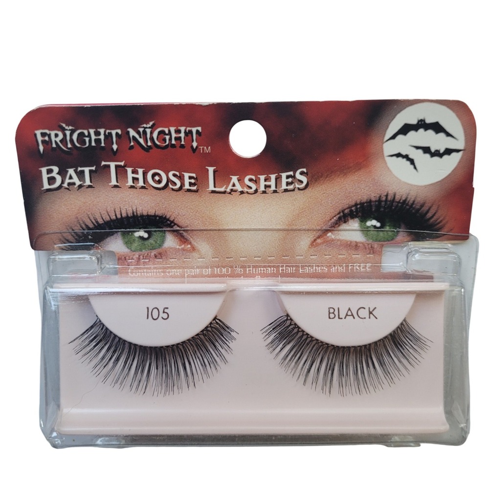 Fright Night‎ Bat Those Lashes 105 Black False Eyelashes Ardell